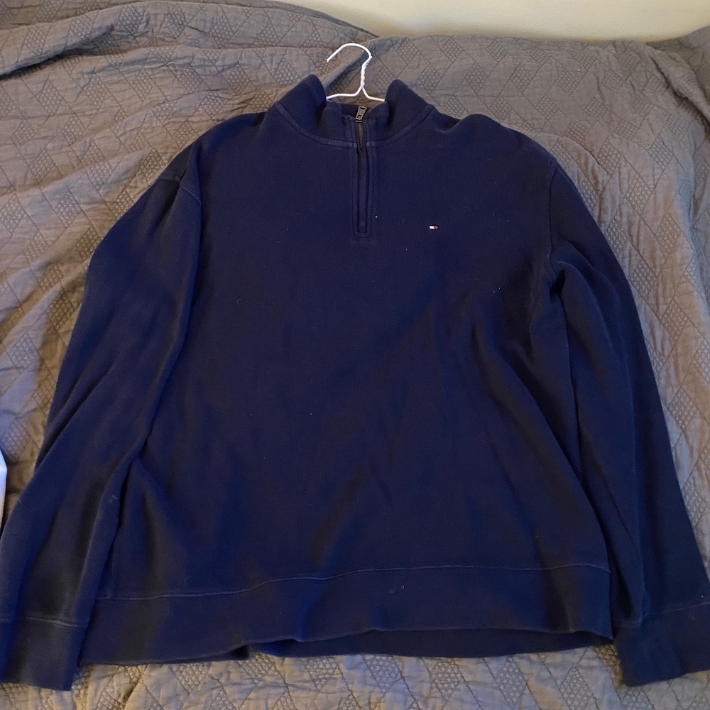 Hilfiger 1/4 zip sweater